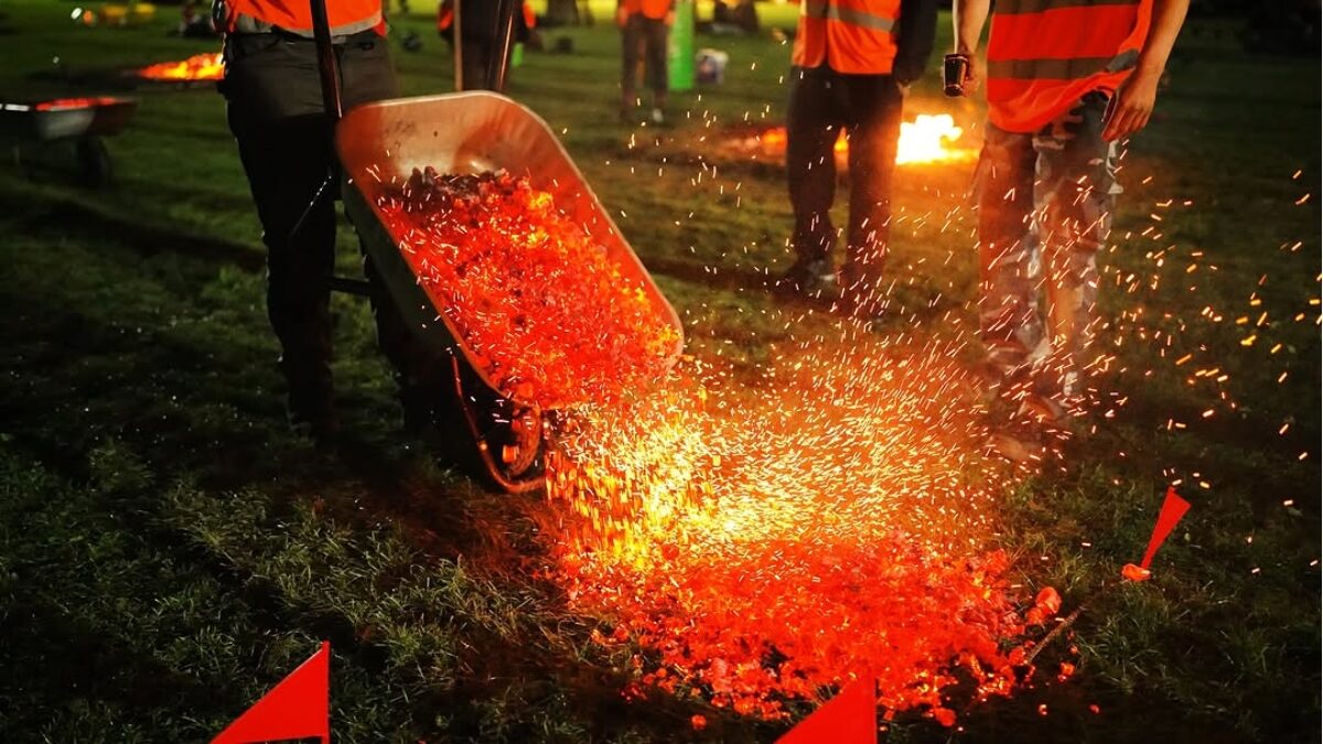 Embers being spread (Featured image)